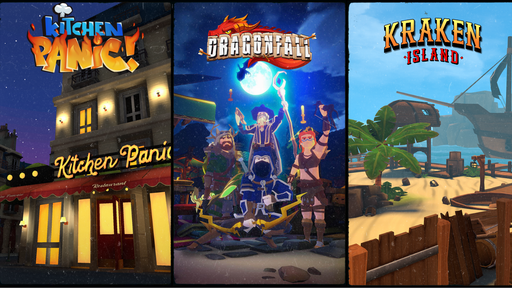 Arcade Pack 1: Kitchen Panic + DragonFall + Kraken Island